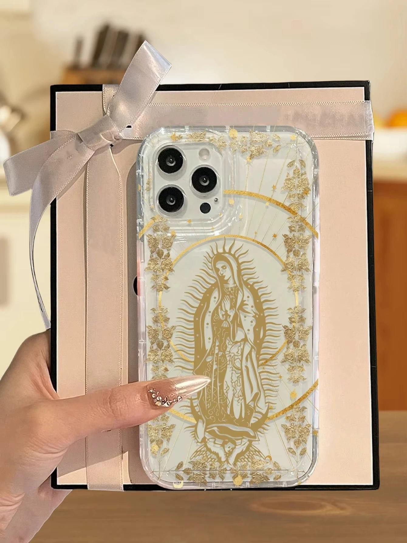 Maria Printed Phone Case For iPhone 16E 11 12 13 14 15 16 Pro Max XR XS 12 13 Mini 7 8 14 15 16 Plus SE Cover