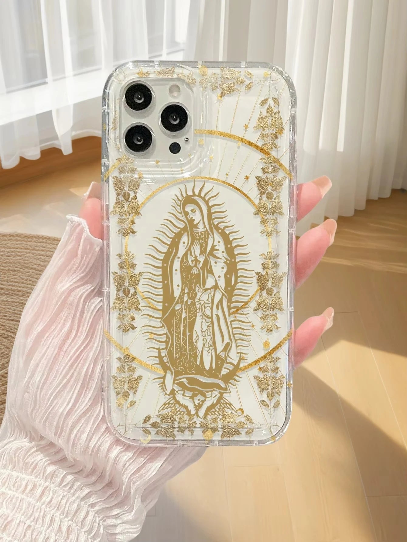 Maria Printed Phone Case For iPhone 16E 11 12 13 14 15 16 Pro Max XR XS 12 13 Mini 7 8 14 15 16 Plus SE Cover