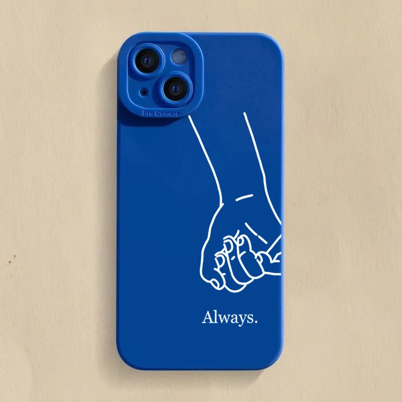 Girls Best Friends Forever Always Phone Case For iPhone 16 15 14 13 12 11 Pro Max 16E 7 8 Pus XR XS X SE Shockproof Soft Cover