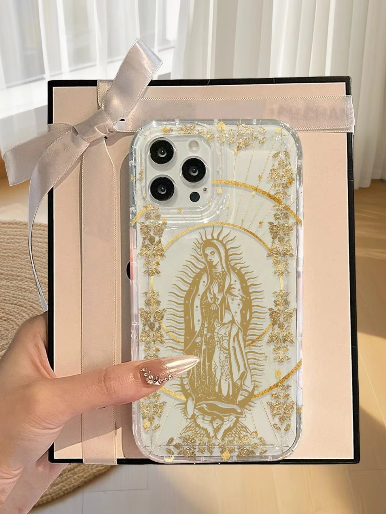 Maria Printed Phone Case For iPhone 16E 11 12 13 14 15 16 Pro Max XR XS 12 13 Mini 7 8 14 15 16 Plus SE  Cover
