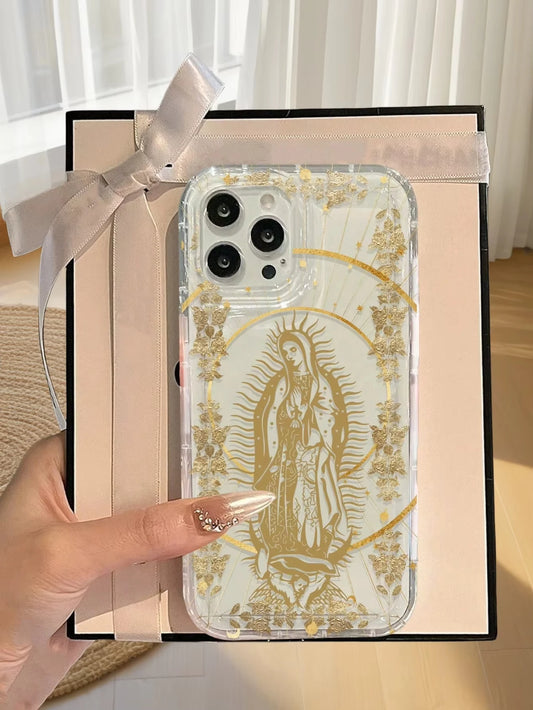 Maria Printed Phone Case For iPhone 16E 11 12 13 14 15 16 Pro Max XR XS 12 13 Mini 7 8 14 15 16 Plus SE  Cover