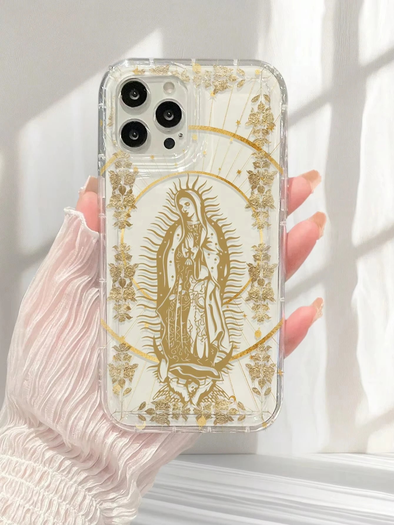 Maria Printed Phone Case For iPhone 16E 11 12 13 14 15 16 Pro Max XR XS 12 13 Mini 7 8 14 15 16 Plus SE  Cover